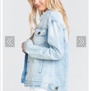 Show me your mumu denim jacket